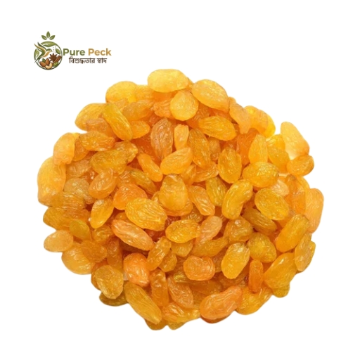 Golden raisins (seed less)  / গোল্ডেন কিসমিস (দানা বিহীন)